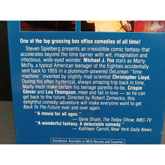 Back to the Future (VHS, 1985) McDonalds Promo NEW FACTORY SEALED - Picture 6 of 11